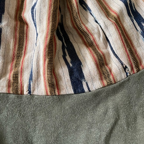 Handmade Hemp and Bamboo fleece Rooted Sprout cropped hoodie size small - Picture 5 of 7